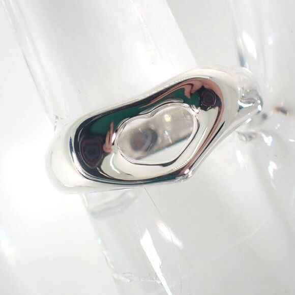 Tiffany & Co 925 Open Heart Ring No 10.5 J117-10 - Picture 6 of 10